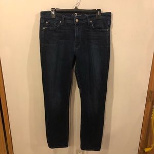 7 For All Mankind Roxanne High Waist Jeans Size 32